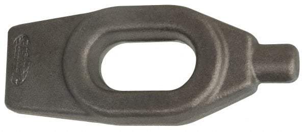 Gibraltar - 13/16" Stud, 2-9/16" Travel, Finger Clamp - 8" Long x 1-1/8" High x 2-1/8" Wide, Grade ASTM A521 & Class CA Forged Steel, 3/4" Diam - Industrial Tool & Supply