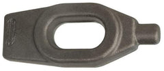 Gibraltar - 13/16" Stud, 2-9/16" Travel, Finger Clamp - 8" Long x 1-1/8" High x 2-1/8" Wide, Grade ASTM A521 & Class CA Forged Steel, 3/4" Diam - Industrial Tool & Supply