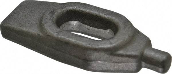 Jergens - 5/8" Stud, 11/16" Travel, Finger Clamp - 4" Long x 3/4" High x 1-5/8" Wide, Grade C-1030/C-1035 Forged Steel, 1/2" Diam - Industrial Tool & Supply