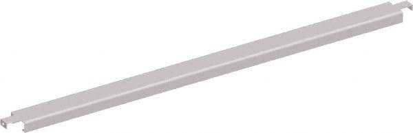 Interlake Mecalux - 3" Wide, 1-5/8" High, Open Shelving Double Flanged Crossbar - 36" Long, Use with Interlake Pallet Rack - Industrial Tool & Supply