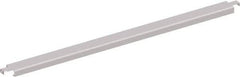 Interlake Mecalux - 3" Wide, 1-5/8" High, Open Shelving Double Flanged Crossbar - 36" Long, Use with Interlake Pallet Rack - Industrial Tool & Supply