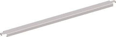 Interlake Mecalux - 3" Wide, 1-5/8" High, Open Shelving Double Flanged Crossbar - 42" Long, Use with Interlake Pallet Rack - Industrial Tool & Supply