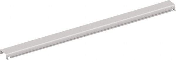 Interlake Mecalux - 2" Wide, 1-5/8" High, Open Shelving Roll In Crossbar - 36" Long, Use with Interlake Pallet Rack - Industrial Tool & Supply