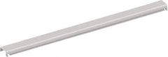 Interlake Mecalux - 2" Wide, 1-5/8" High, Open Shelving Roll In Crossbar - 36" Long, Use with Interlake Pallet Rack - Industrial Tool & Supply