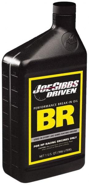 Joe Gibbs Driven Racing Oil - 1 Quart High Zinc Engine Break-In Oil - Grade 15W-50 - Industrial Tool & Supply