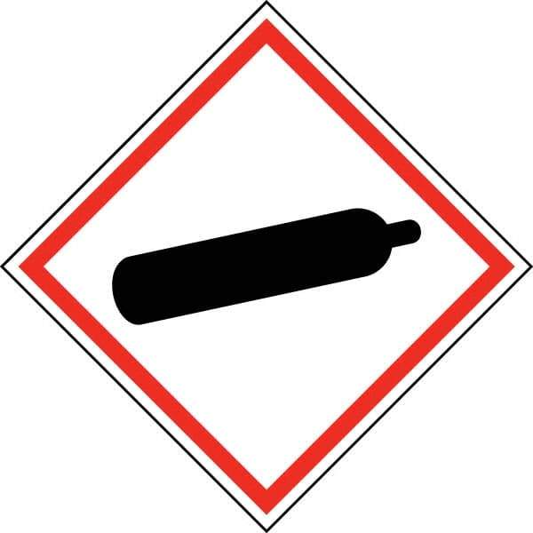 NMC - Blank GHS Shipping Labels - 2" High x 2" Wide - Industrial Tool & Supply