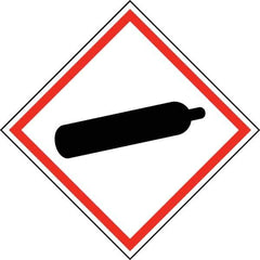 NMC - Blank GHS Shipping Labels - 2" High x 2" Wide - Industrial Tool & Supply