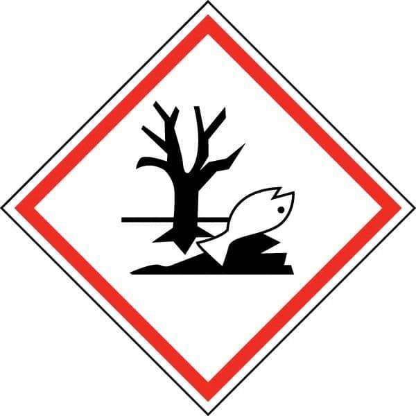 NMC - Blank GHS Shipping Labels - 2" High x 2" Wide - Industrial Tool & Supply