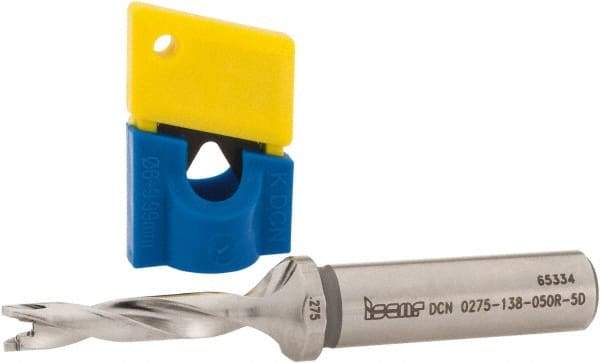 Iscar - 0.275" to 0.291" Diam, 5xD, 1.37" Max Depth, 1/2" Shank Diam, 3.73" OAL, Replaceable-Tip Drill - FCP, ICK, ICK-2M, ICM, ICP, iCP-2M Insert, 82459819 Toolholder, Series SumoCham - Industrial Tool & Supply