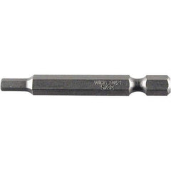 Wiha - 3mm Power Bit - 2-3/4" OAL - Industrial Tool & Supply