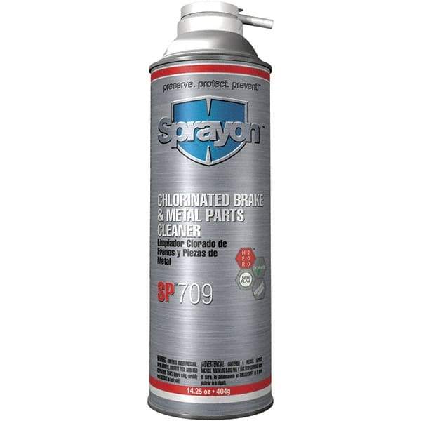 Sprayon - Tricholoroethylene Brake Parts Cleaner - 20 oz Aerosol Can - Industrial Tool & Supply
