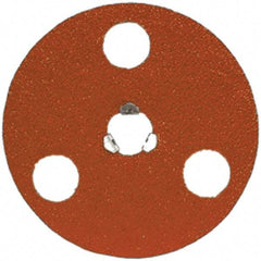 Norton - 4-1/2" Diam 7/8" Hole 80 Grit Fiber Disc - Medium Grade, Ceramic Alumina - Industrial Tool & Supply
