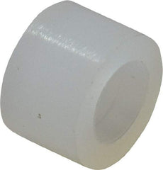 Electro Hardware - 0.116" ID x 3/16" OD, #4 Screw, Grade 101 Nylon Female Unthreaded Circuit Board Spacer - Round Body, Uncoated, 1/8" OAL - Industrial Tool & Supply