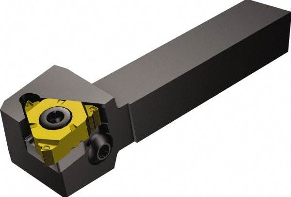 Sandvik Coromant - External Thread, Right Hand Cut, 3/8" Shank Width x 3/8" Shank Height Indexable Threading Toolholder - 5" OAL, 266.RG-16.. Insert Compatibility, 266R/LFA Toolholder, Series CoroThread 266 - Industrial Tool & Supply