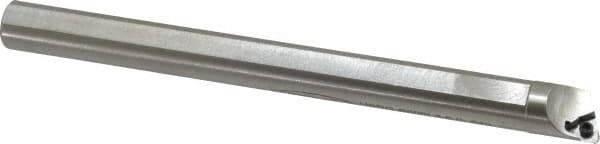 Hertel - 0.54" Min Bore Diam, 6" OAL, 1/2" Shank Diam, HBBQ Indexable Boring Bar - 2" Max Bore Depth, WPGT Insert, Screw Holding Method - Industrial Tool & Supply