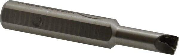 Hertel - 0.36" Min Bore Diam, 3" OAL, 1/2" Shank Diam, HBBF Indexable Boring Bar - 1" Max Bore Depth, TD.. Insert, Screw Holding Method - Industrial Tool & Supply