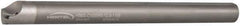 Hertel - 1.105" Min Bore Diam, 12" OAL, 1" Shank Diam, HBBS Indexable Boring Bar - 10" Max Bore Depth, TD.., TP.. Insert, Screw Holding Method - Industrial Tool & Supply