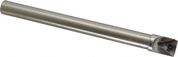 Hertel - 0.668" Min Bore Diam, 6" OAL, 1/2" Shank Diam, HBBS Indexable Boring Bar - 4-1/2" Max Bore Depth, TD.., TP.. Insert, Screw Holding Method - Industrial Tool & Supply