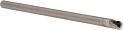 Hertel - 0.3" Min Bore Diam, 4" OAL, 1/4" Shank Diam, HBBF Indexable Boring Bar - 1" Max Bore Depth, TD.. Insert, Screw Holding Method - Industrial Tool & Supply