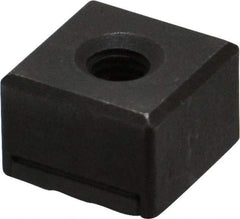 Fairlane - 1/2" Square, 10-32 Thread, 3/8" High, Fine Tooth Grade, Diamond Serration, Carbide-Tipped, Square Positioning Gripper - 0.03 x 45A° Chamfer - Industrial Tool & Supply