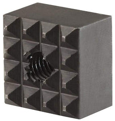 Jergens - Square Positioning Grippers Material: Carbide-Tipped Height (Inch): 3/8 - Industrial Tool & Supply