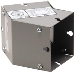 Cooper B-Line - 4 Inch Wide x 4 Inch High, Raceway Elbow End - 45°, Gray, For Use with Lay In Wireways, Type 1 Screw Cover Wireway - Industrial Tool & Supply