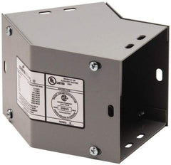 Cooper B-Line - 4 Inch Wide x 4 Inch High, Raceway Elbow End - 45°, Gray, For Use with Lay In Wireways, Type 1 Screw Cover Wireway - Industrial Tool & Supply
