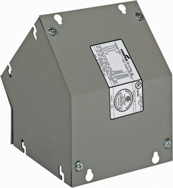 Cooper B-Line - 6 Inch Wide x 6 Inch High, Raceway Elbow End - 45°, Gray, For Use with Lay In Wireways, Type 1 Screw Cover Wireway - Industrial Tool & Supply