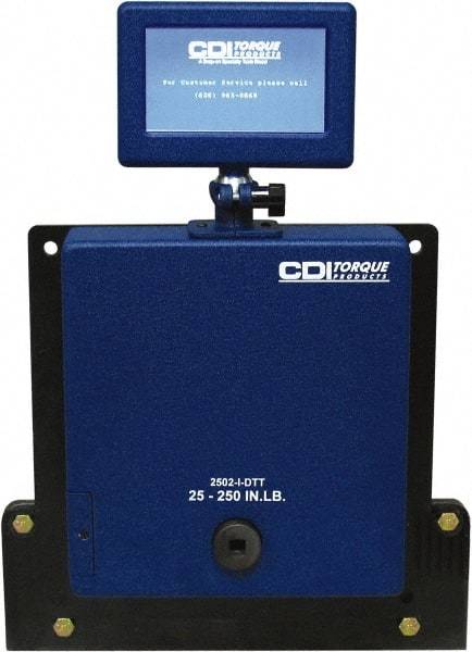CDI - 10 to 100 In/oz Electronic Torque Tester - 1/4" Drive, 21" OAL, ±0.5% Accuracy - Industrial Tool & Supply