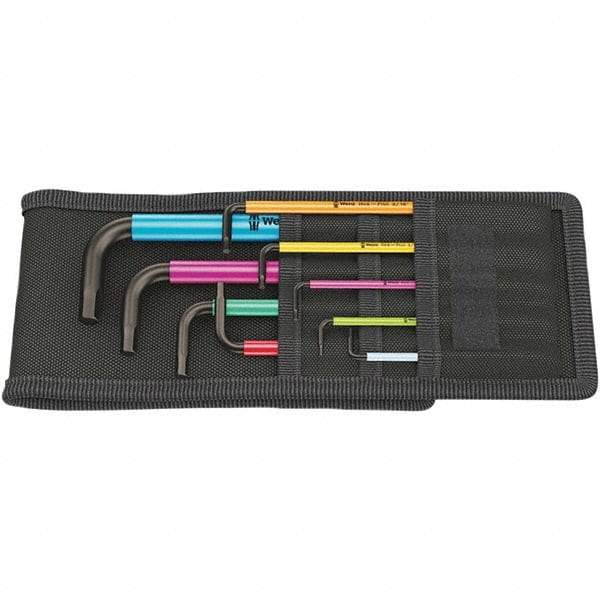 Wera - Hex Key Sets Tool Type: Hex Handle Type: L-Key Long Arm - Industrial Tool & Supply