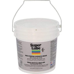 Synco Chemical - 5 Lb Pail Synthetic General Purpose Grease - Translucent White, Food Grade, 450°F Max Temp, NLGIG 000, - Industrial Tool & Supply