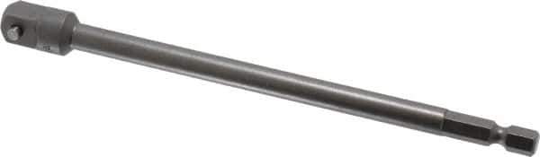 Proto - 3/8" Square Size Hex to Square Adapter - 1/4" Hex Drive, 6" OAL - Industrial Tool & Supply