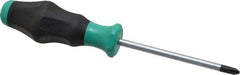 Wera - #2, 8-1/4" OAL, Standard Phillips Screwdriver - 4" Blade Length, Round Shank, Ergonomic Handle - Industrial Tool & Supply