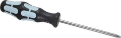 Wera - T10 Torx Driver - 80mm Blade Length, Ergonomic Handle - Industrial Tool & Supply