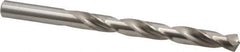 Cleveland - 25/64" 135° High Speed Steel Jobber Drill - Bright Finish, Right Hand Cut, Spiral Flute, Straight Shank, 5-1/8" OAL, Split Point - Industrial Tool & Supply