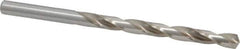 Cleveland - Letter F 135° High Speed Steel Jobber Drill - Bright Finish, Right Hand Cut, Spiral Flute, Straight Shank, 4-1/8" OAL, Split Point - Industrial Tool & Supply