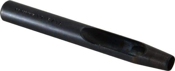 Made in USA - 5/16" Hollow Punch - 4" OAL, Steel - Industrial Tool & Supply