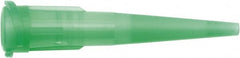 Weller - Soldering Accessories; Type: Tapered Tip Dispensing Needle ; Tip Length: 1.25 ; Length (Inch): 1-1/4; 1-1/4 in ; Length (Feet): 1-1/4 in ; Length (mm): 1-1/4 in ; Material: Plastic - Exact Industrial Supply