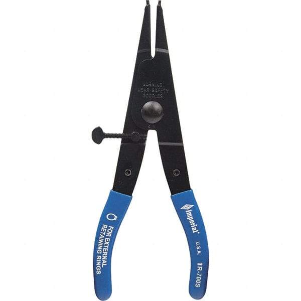 Imperial - Retaining Ring Pliers Type: External Ring Size: 2" - Industrial Tool & Supply