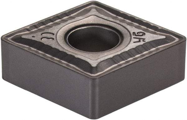 Iscar - CNMG432 WG Grade IC907 Carbide Turning Insert - TiN/TiAlN Finish, 80° Diamond, 1/2" Inscr Circle, 3/16" Thick, 1/32" Corner Radius - Industrial Tool & Supply