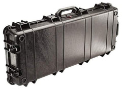 Pelican Products, Inc. - 16" Wide x 16" Deep x 6-1/8" High, Long Gun Case - Black, Plastic - Industrial Tool & Supply