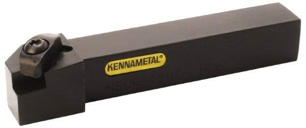 Kennametal - External Thread, Right Hand Cut, 1" Shank Width x 1" Shank Height Indexable Threading Toolholder - 6" OAL, NTU 4R Insert Compatibility, NSU Toolholder, Series Top Notch - Industrial Tool & Supply
