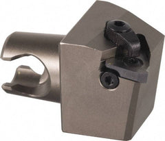 Kennametal - Insert Style LT 16EL, 30mm Head Length, Left Hand Cut, External Modular Threading Cutting Unit Head - System Size KM25, 16mm Center to Cutting Edge, Series LT Threading - Industrial Tool & Supply