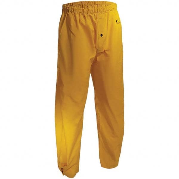 OnGuard - Size M Yellow Rain Pants - Industrial Tool & Supply