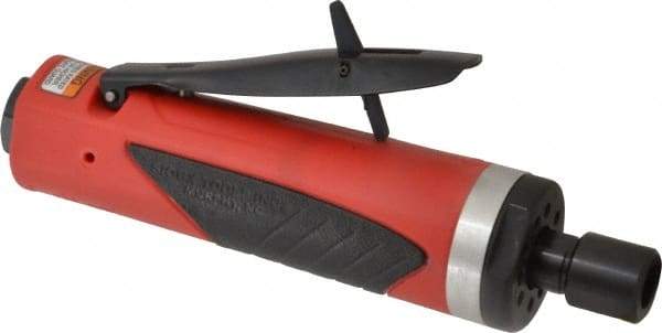 Sioux Tools - 1/4" Collet, Straight Handle, Straight Air Die Grinder - 25,000 RPM, Rear Exhaust, 30 CFM, 1 hp, 6.21 bar, 1/4 NPT - Industrial Tool & Supply