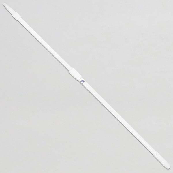 Made in USA - Broom/Squeegee Poles & Handles Connection Type: Threaded Handle Material: Polypropylene - Industrial Tool & Supply