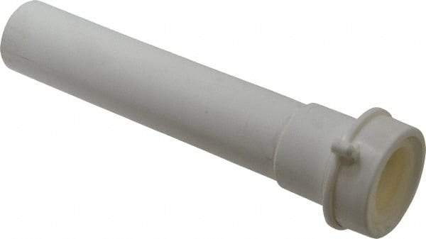 Federal Process - Sink Tailpiece and Extension Tube - White, PVC - Industrial Tool & Supply