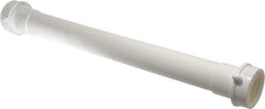 Federal Process - Sink Tailpiece and Extension Tube - White, PVC - Industrial Tool & Supply
