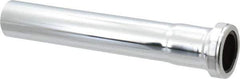 Federal Process - Sink Tailpiece and Extension Tube - Chrome Coated, Brass - Industrial Tool & Supply