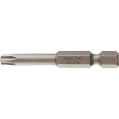 Wiha - 27IP Power Bit - 1/4" Drive, 2" OAL - Industrial Tool & Supply